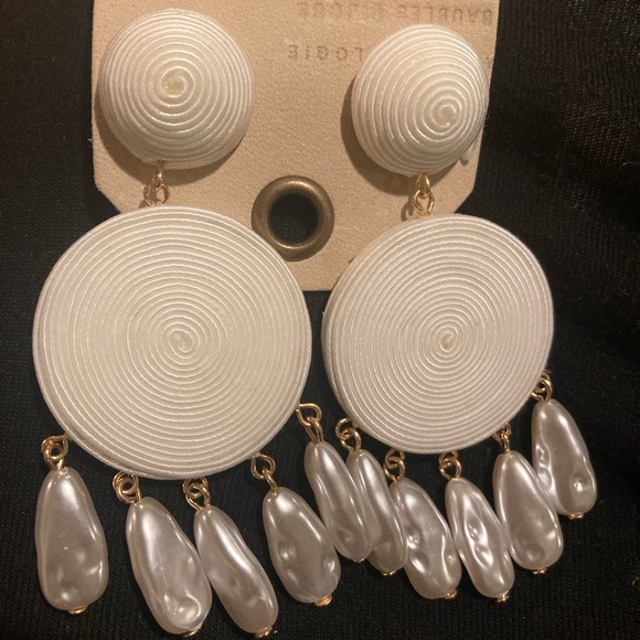 NWT lake life preppy circle drop earrings - Picture 5 of 5